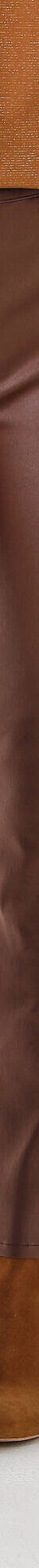 Pantalon droit enduit (chocolat) Pantalon droit enduit (chocolat)